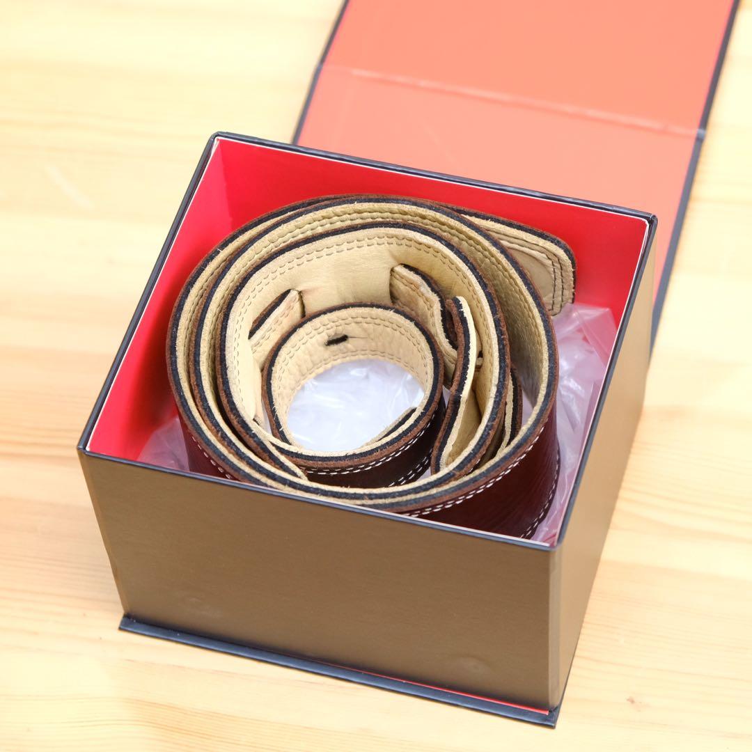 ギター Moody Straps L&L 2.5\" STD Brown / Cream