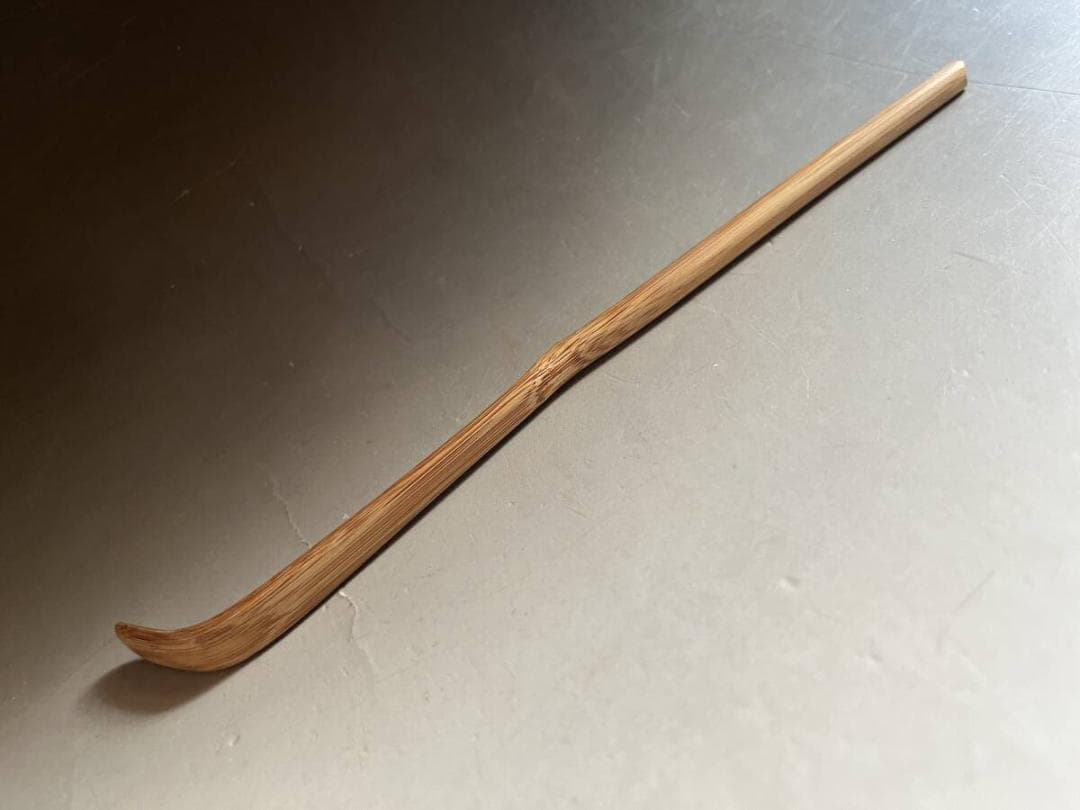 茶杓□南禅寺 銘「佳日」南禅寺 古竹を用いて作る 古いお茶道具 時代物