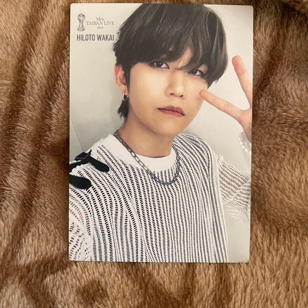 ミセス 若井滉斗 対バン レア フォトカ Mrs.GREEN APPLE ミセス 若井滉