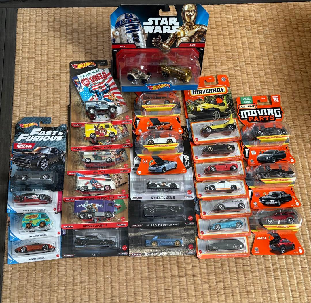 ホットウィール、マッチボックスまとめ売りセット 未開封 - メルカリ