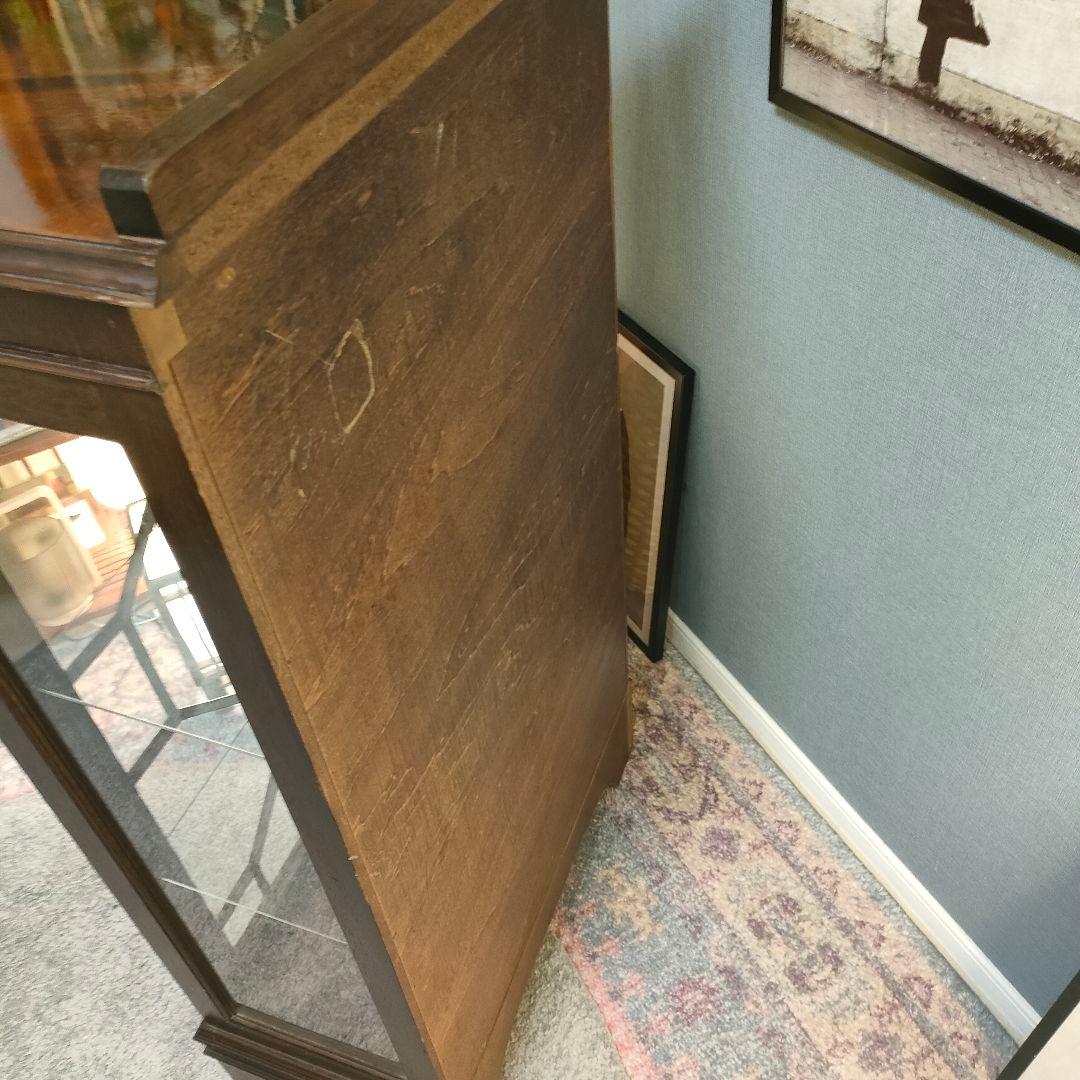 希少】英国ヴィンテージ ディスプレイショーケース ガラスキャビネット