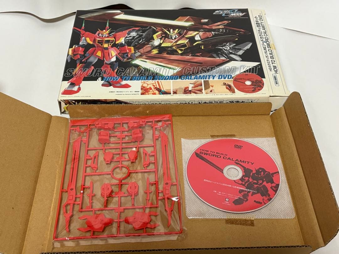 セット品】HGカラミティガンダムレッドバージョン+ソードカラミティ