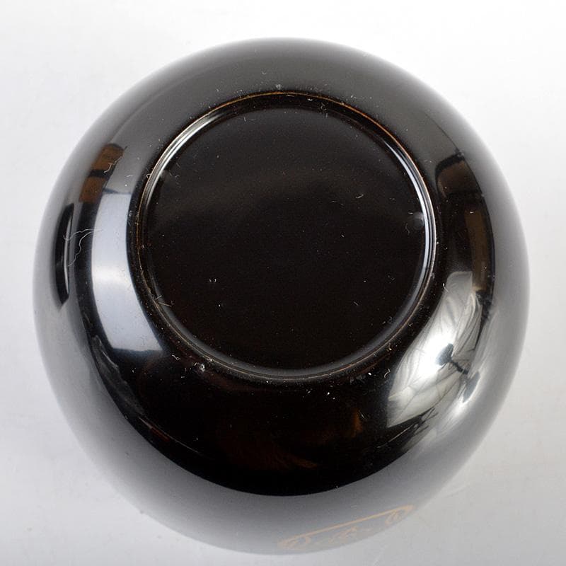 茶道具　観斉造　螺鈿装飾　四季七宝蒔絵　棗　共箱　V　6345