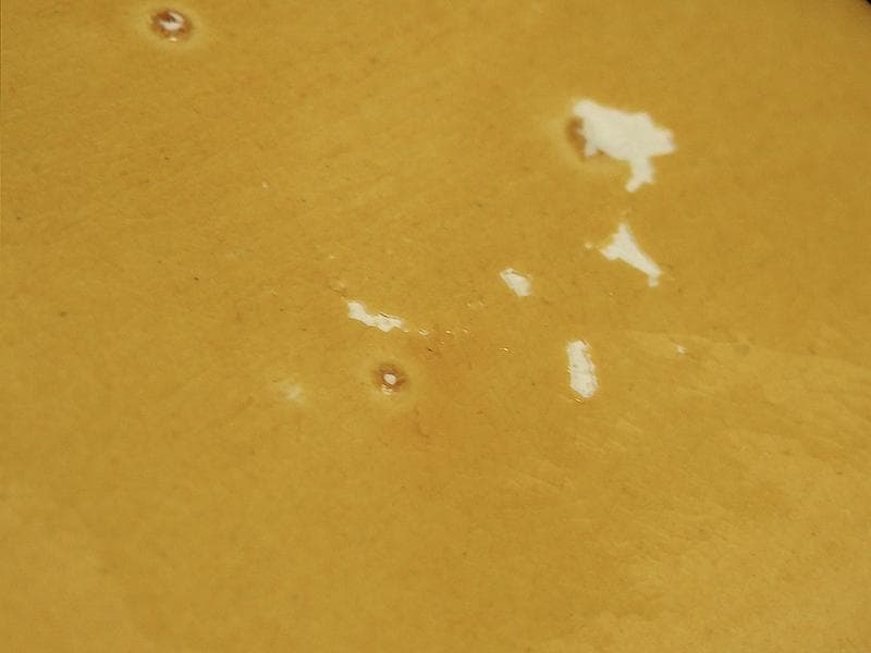 珉平焼 淡路焼 小判形 龍紋の図 陰刻 手塩皿 3枚 D022AS-