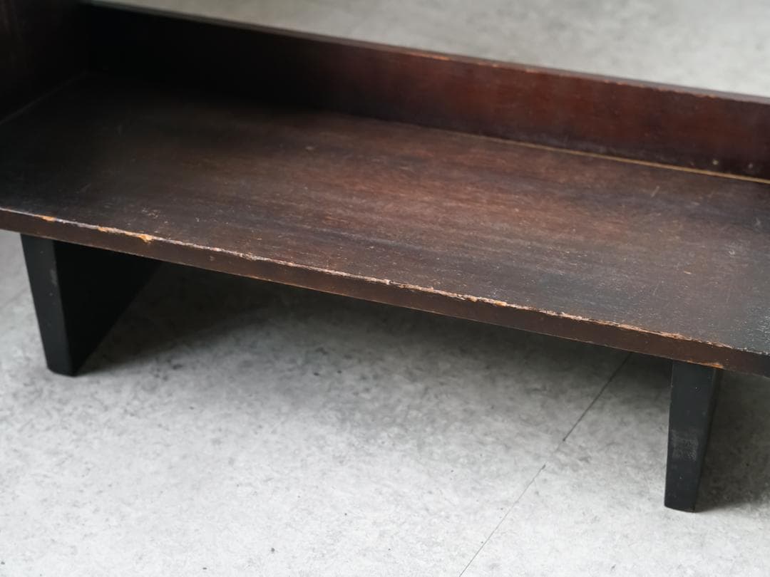 古道具 アンティーク マガジン/レコードラック 収納 ジャパニーズモダン