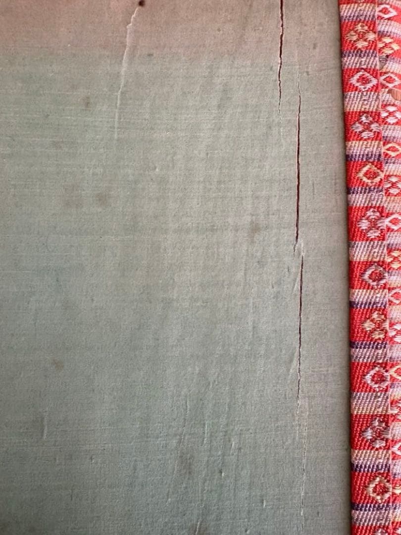 レア‼︎アンティーク　年代物　伝統的　雛人形セット ひな祭り用　金屏風　小物付き