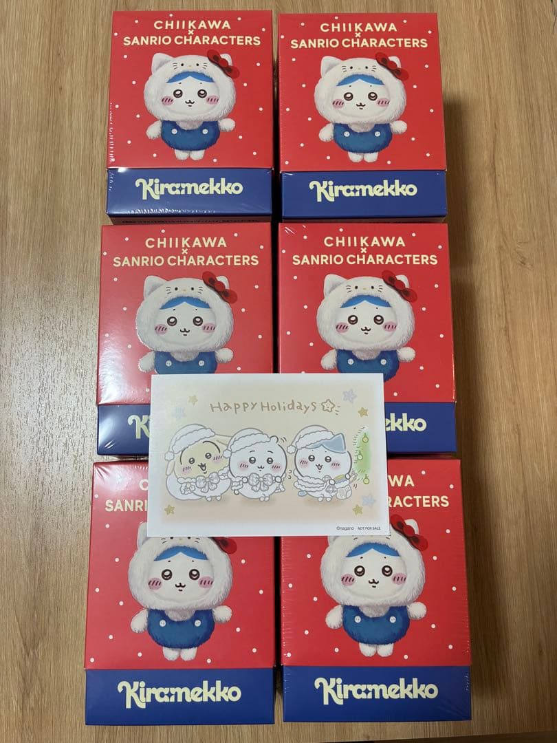 ちいかわ×サンリオキャラクターズ Kiramekkoコンプリートセットおまけ付き