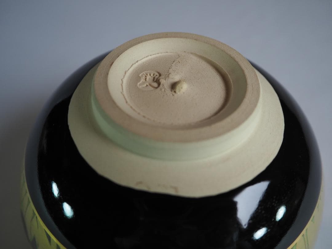 裏千家15世鵬雲斎御書付『八つ橋之図茶碗』7代