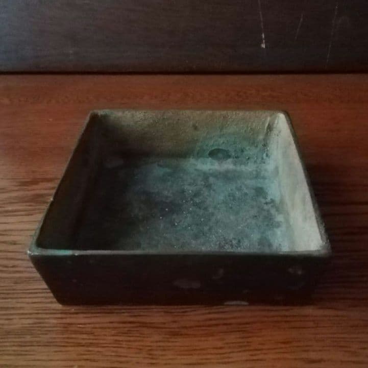 逸品 真鍮 灰皿 ミッドセンチュリー オブジェ スウェーデン