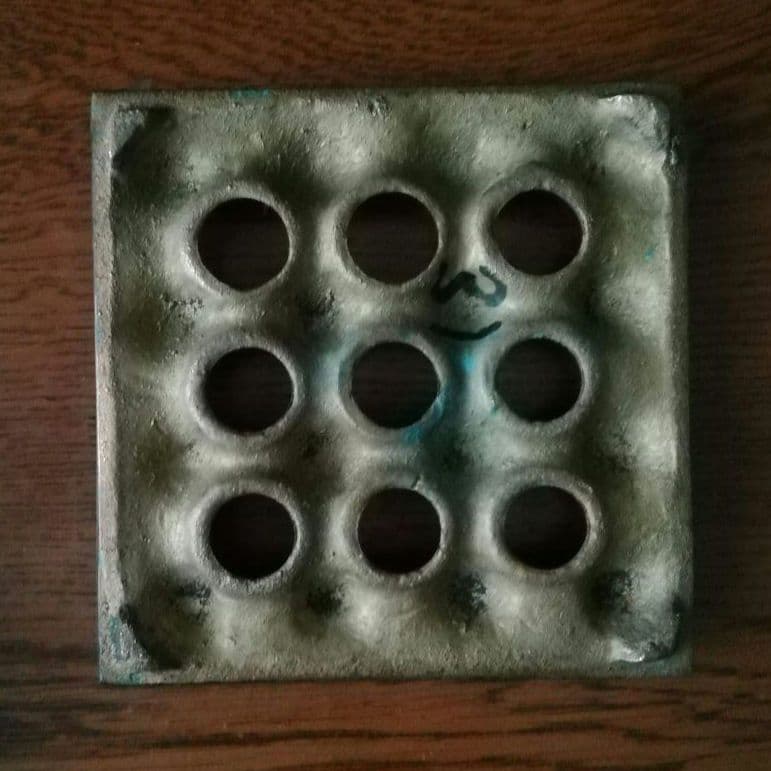 逸品 真鍮 灰皿 ミッドセンチュリー オブジェ スウェーデン