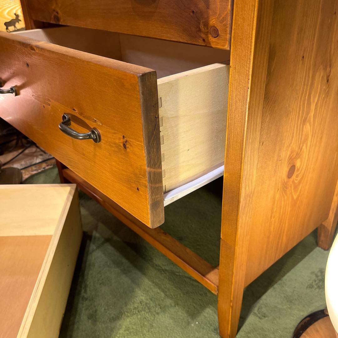 Sale フレンチカントリー パインソリッド クラシック チェストキャビネット