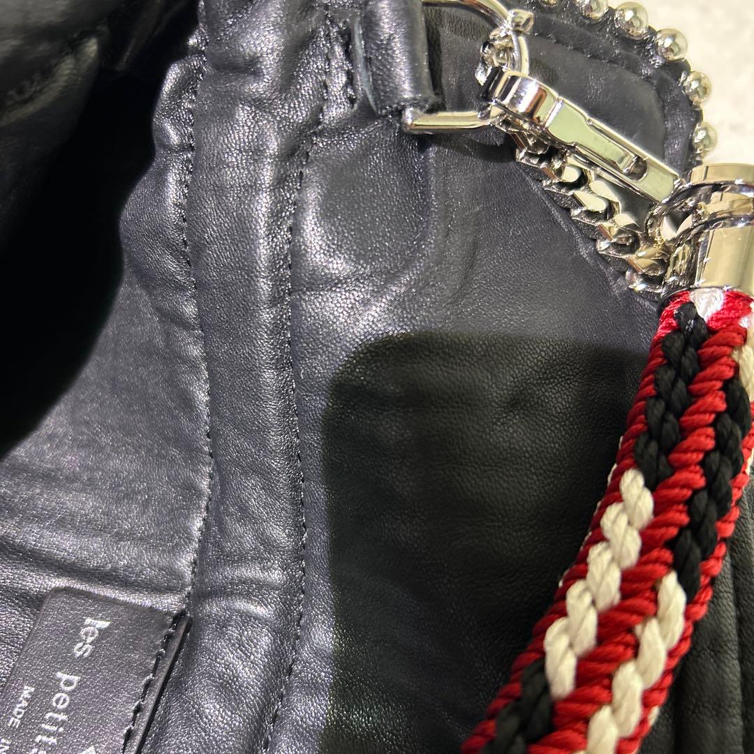 美品　les petits joueurs ショルダーバック　巾着型　ハンド