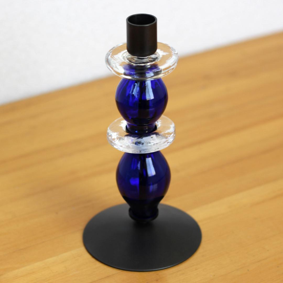 美品・刻印】エリックホグラン キャンドルスタンド オニオン型2段