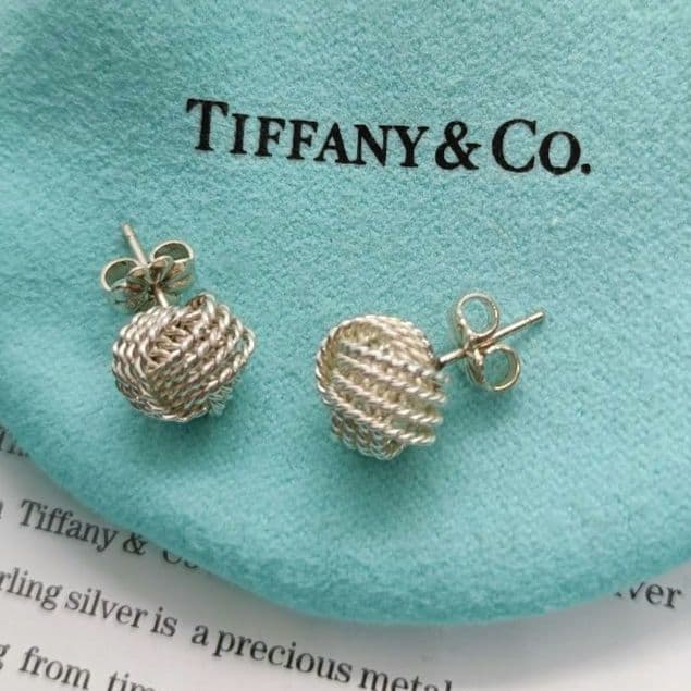 極美品✨️保存箱袋付 ピアス サマセット シルバー ティファニー