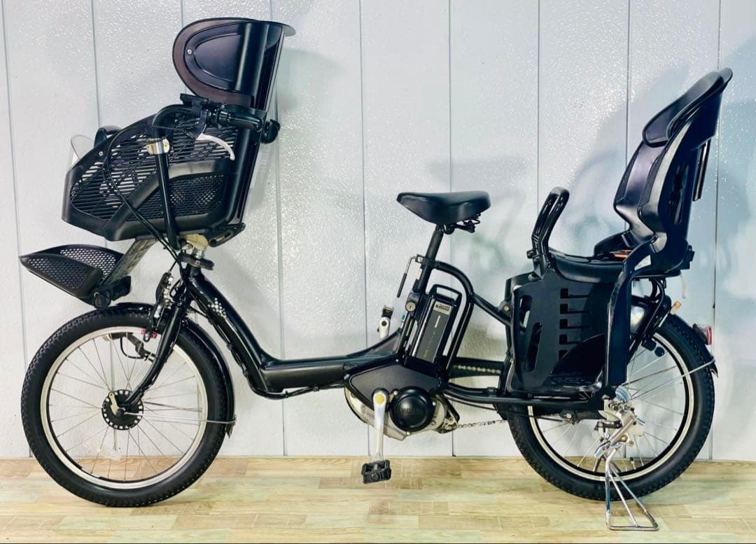 2943ブリヂストン8.7アンペア3人乗り対応子供乗せ　電動アシスト自転車