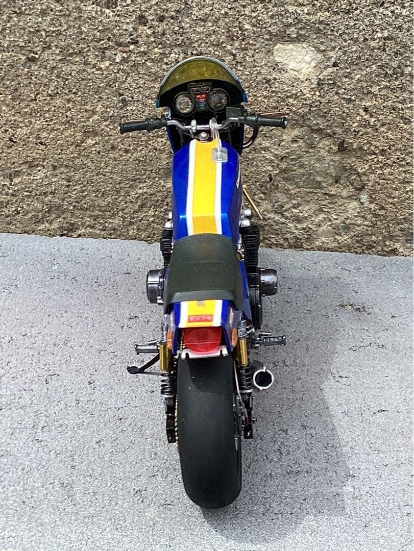バイクプラモデル 族車 アオシマ1/12 Z1-R (ジャンク品)