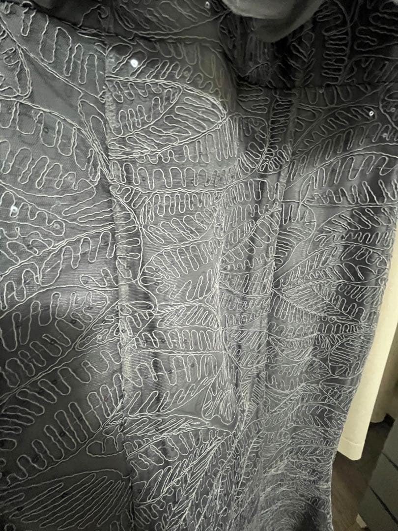 LEJA2WAYオフショルダーパフスリーブバリエマーメイドワンピースロングドレス