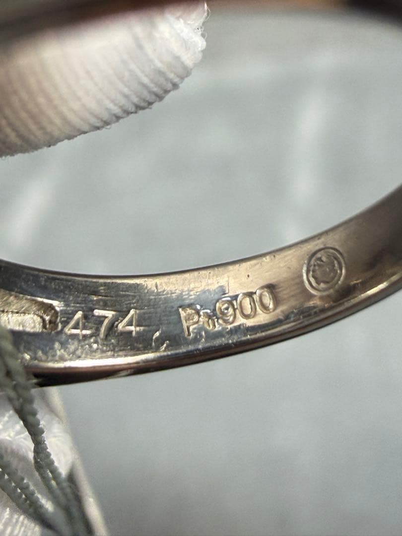 定価百万以上三越ブランドパパラチアカラー サファイア ダイヤモンド リング