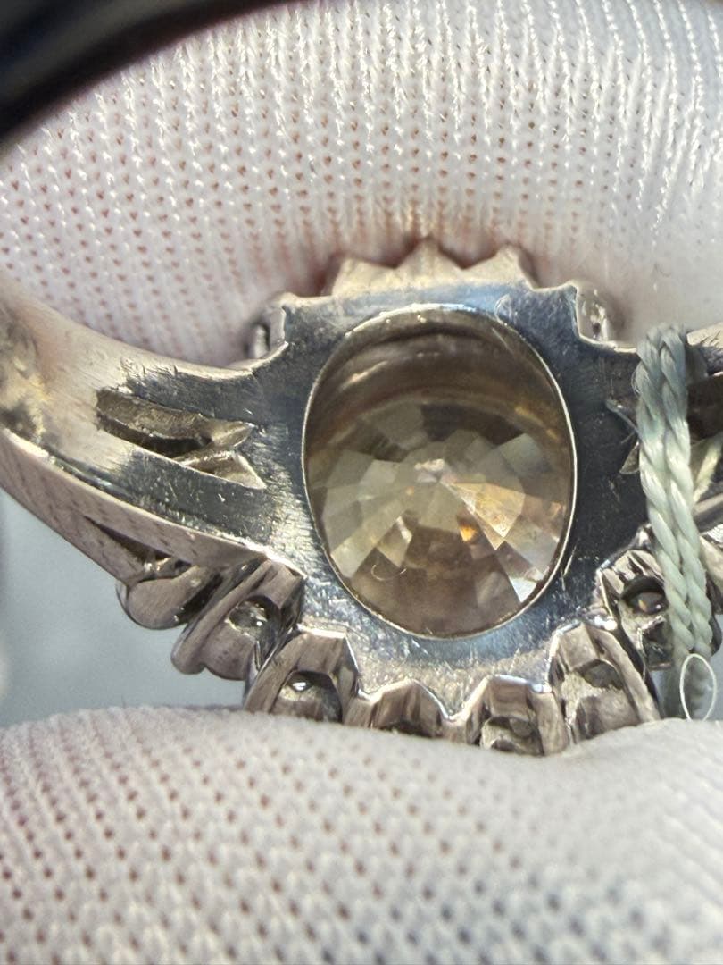 定価百万以上三越ブランドパパラチアカラー サファイア ダイヤモンド リング