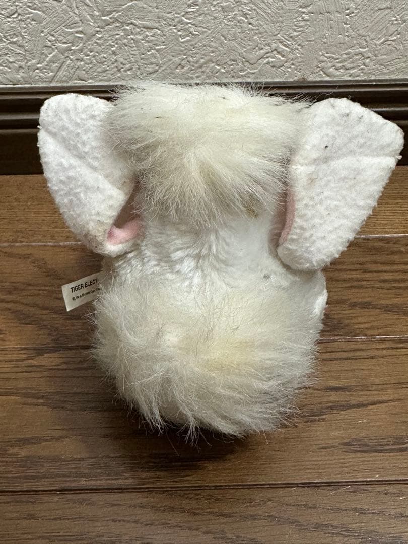 初代ファービ　TIGER社製ホワイト&クリーム　Furby ファービー 3