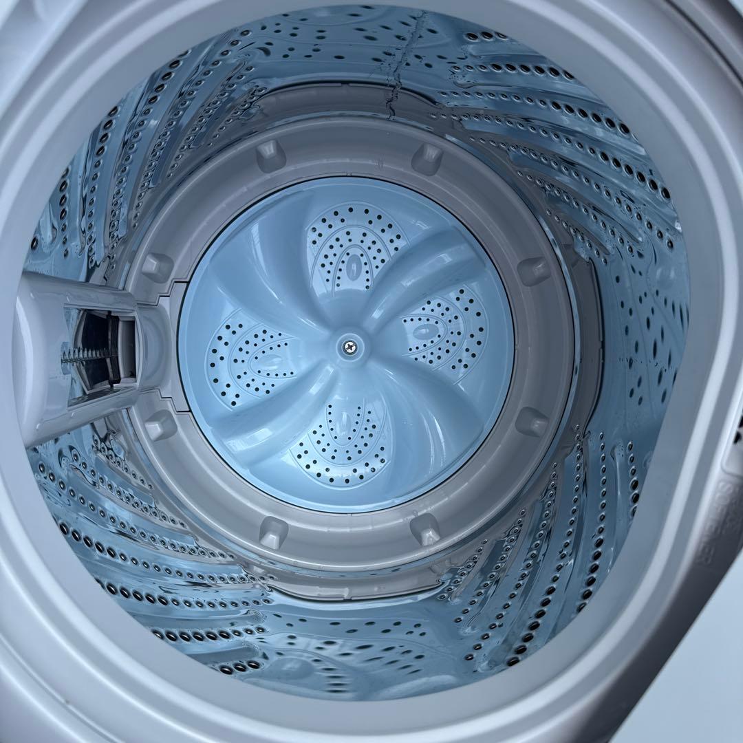 極美品 Hisense 2022年製 洗濯機 6kg 最短10分洗濯ステンレス槽