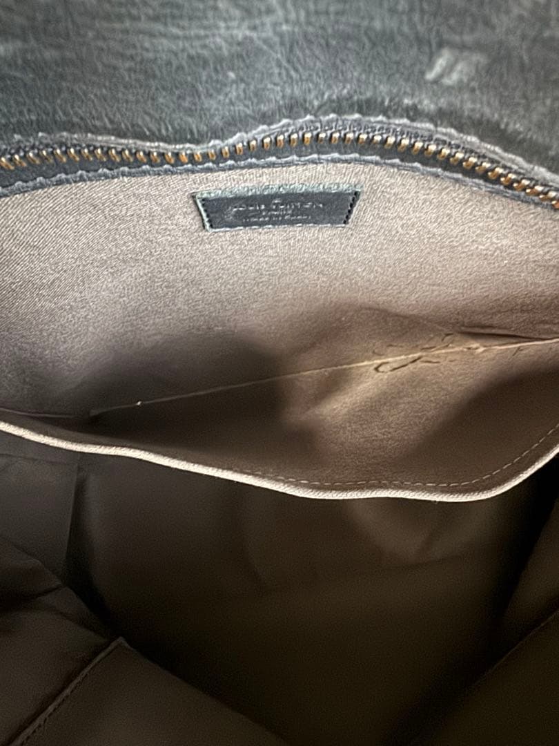 【ジャンク品】ルイヴィトン タダオPM ダミエアンフィニ ブラック レザー