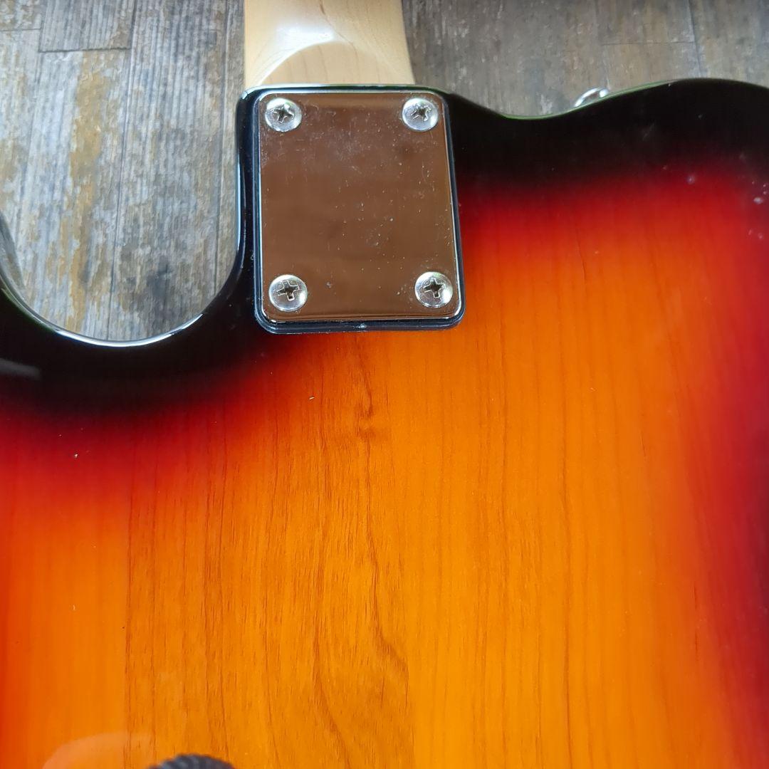 テレキャスタータイプエレキギター サンバースト ギターのみ