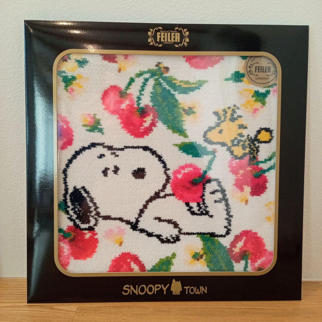 スヌーピー FEILER フェイラー ハンカチ ４枚セット