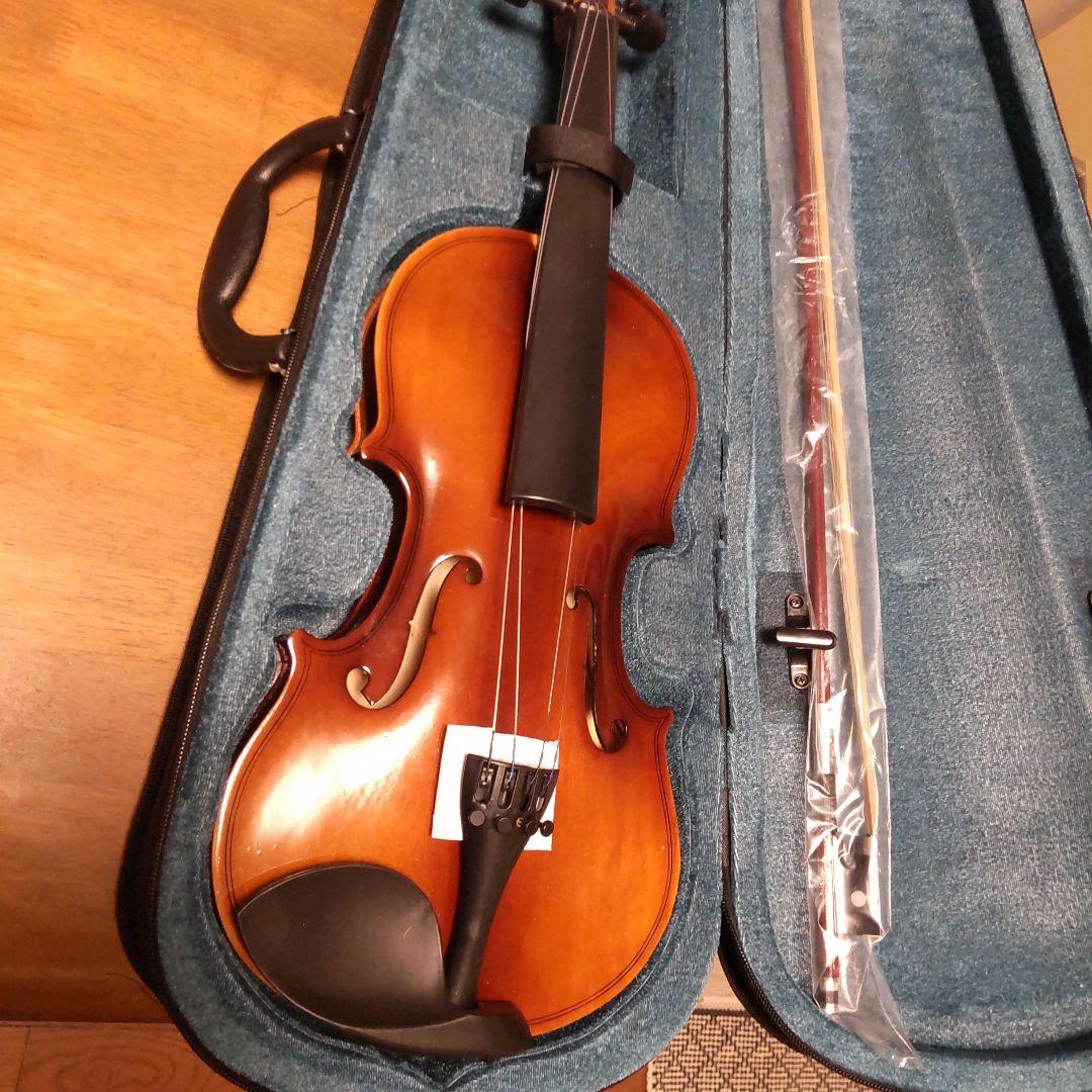 新品！格安！フルサイズバイオリン( 4/4) 本体 茶色 ハードケース付き