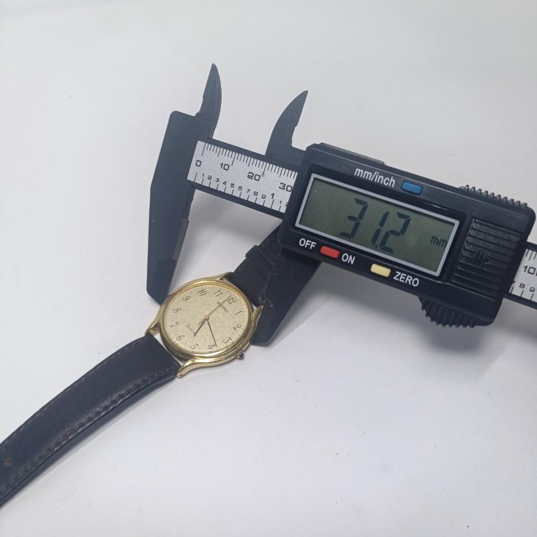 新品電池交換済 セイコー 8N41-6010 DOLCE ステンレスゴールド