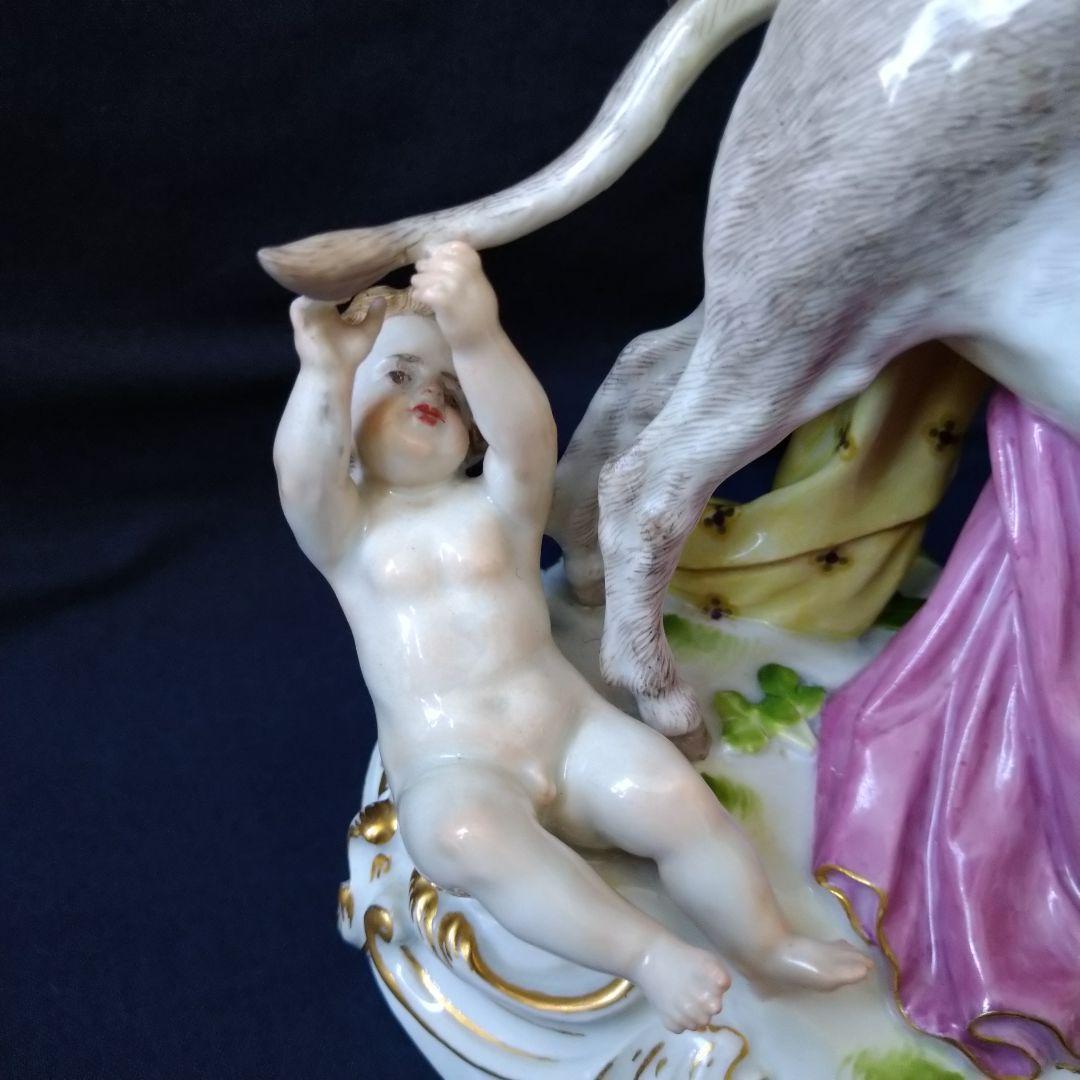 ✤1924年以前マイセン（Meissen）『ロバに乗るシレナス』 - メルカリ