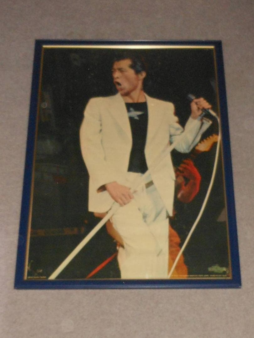 矢沢永吉ポスターパネル THE STER IN HIBIYA 白スーツ