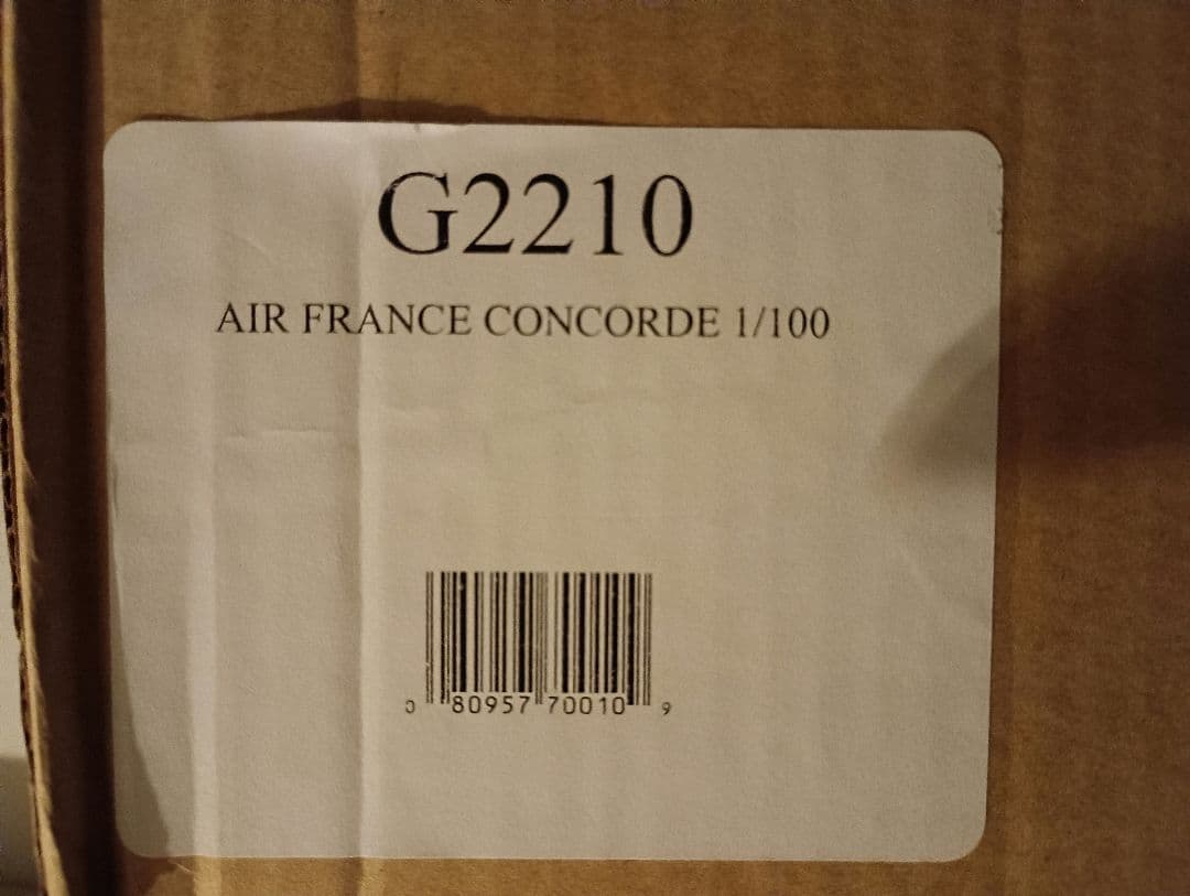 1/100 64cm AIR FRANCE CONCORDE G2210 希少 - メルカリ