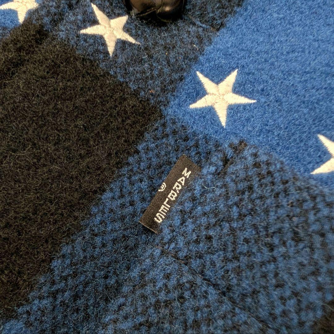 【美品】マーブルズ Marbles 9STARS バッファロージャケット 青黒