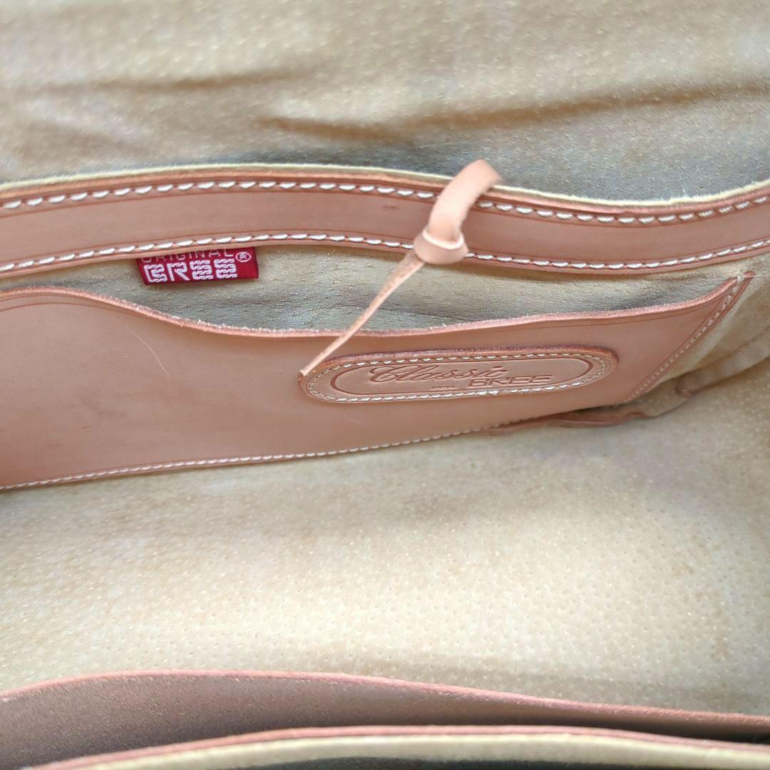 【美品】ブリー ダレスバッグ 2way ヌメ革