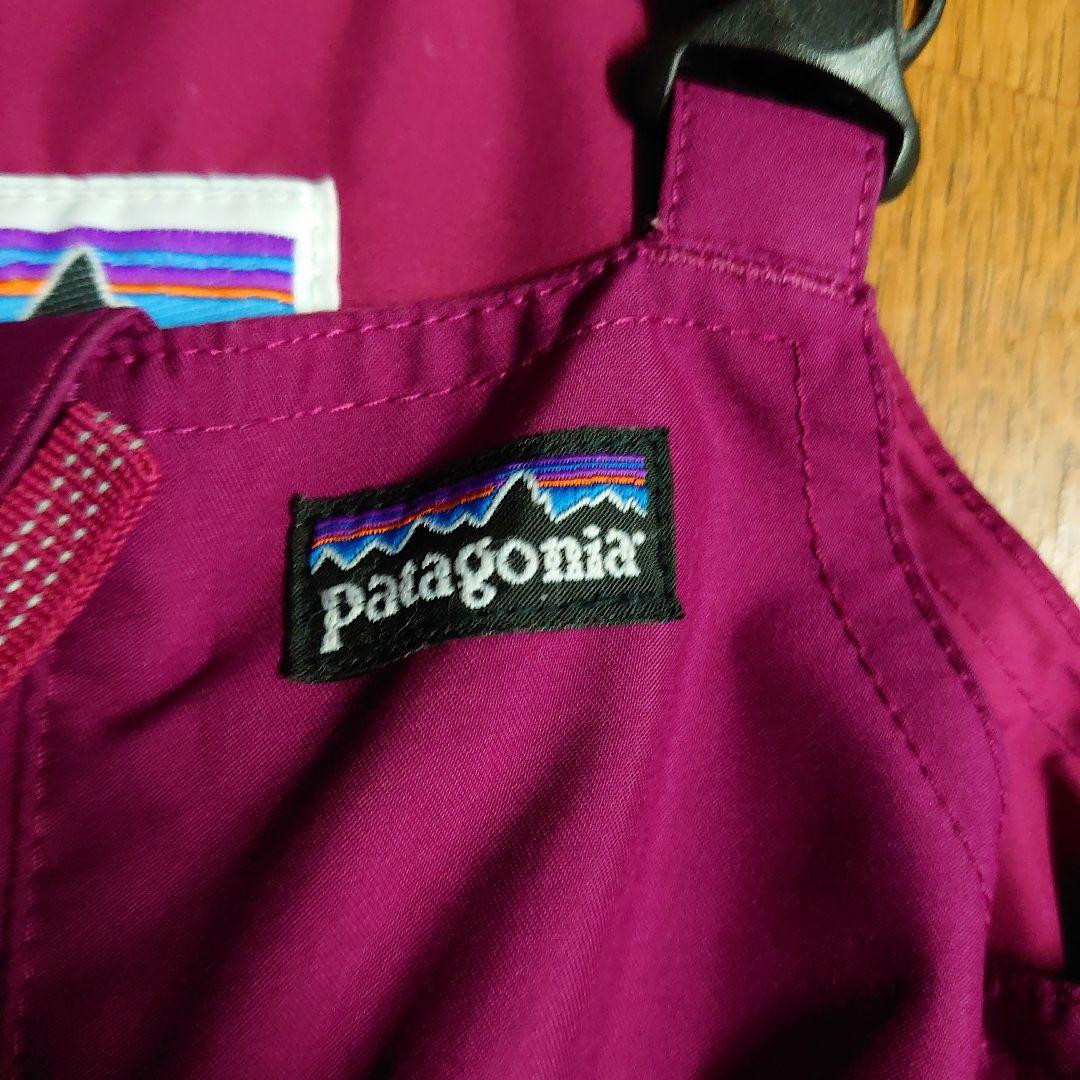 patagonia子ども用スノーボードウェア 紫とピンク