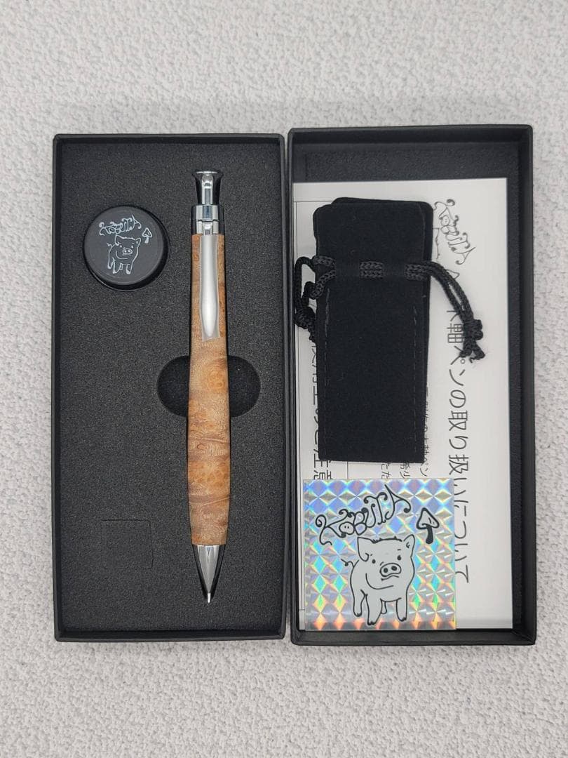 新品 こぶた工房 マーブルウッド極上 シャープペンシル0.5 - メルカリ