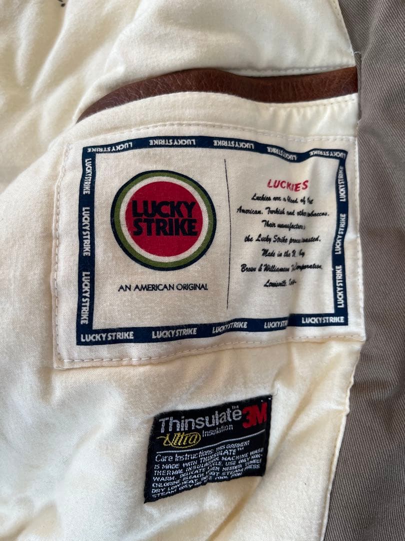 LUCKY STRIKE フライトジャケット 非売品
