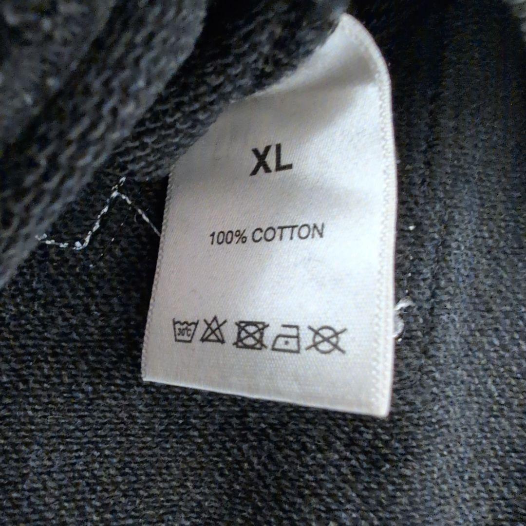 VALE FOREVER CLASSICO ZIP UP ストーン刺繍 XL 黒