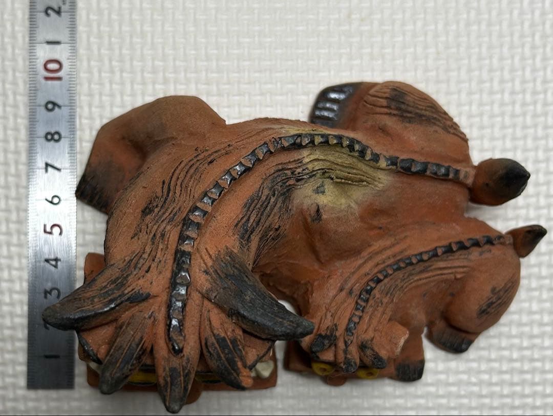 中川伊作 シーサー 南蛮焼 知花 知花窯 琉球 やちむん 沖縄 - メルカリ