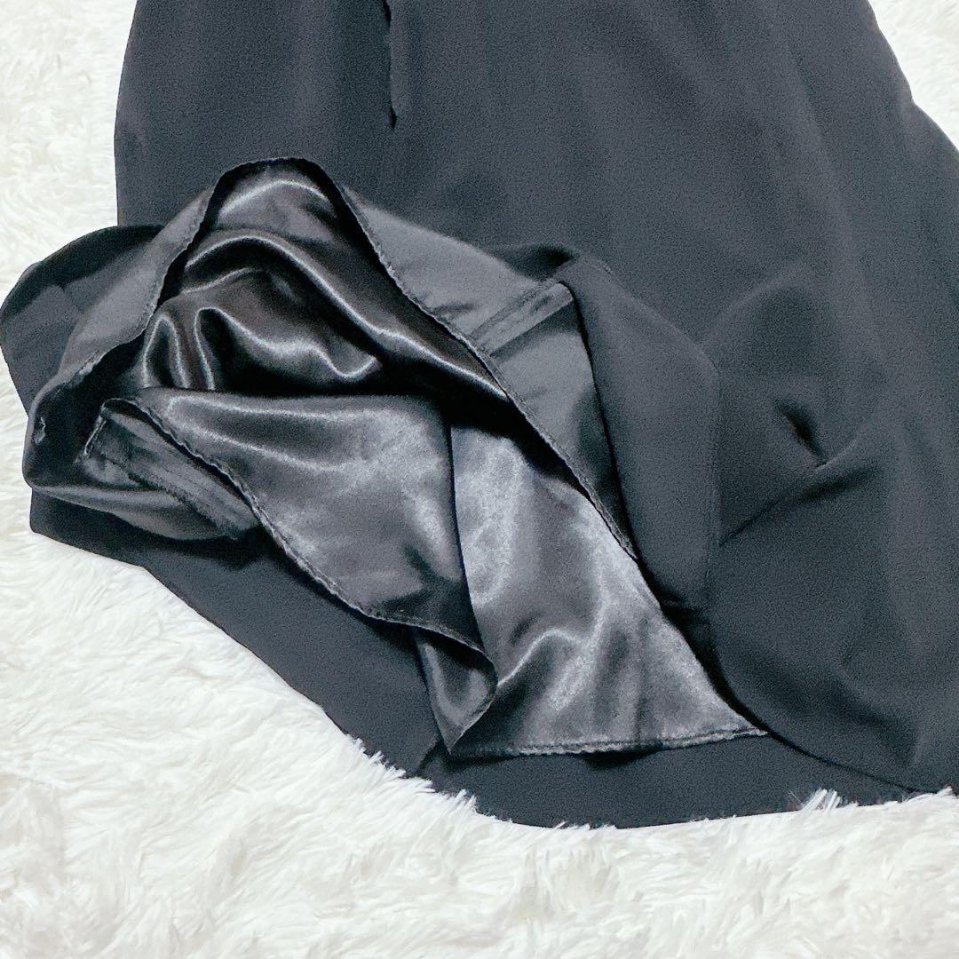 ANDRESD アンドレスド スリーブエンブロイダリードレス ブラック L