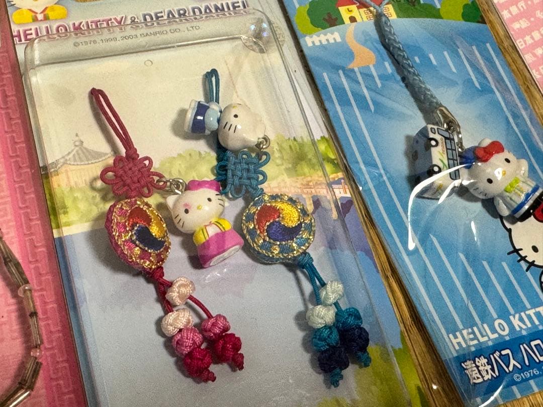 レア　キティ　根付け　ストラップ　まとめ売り　65点