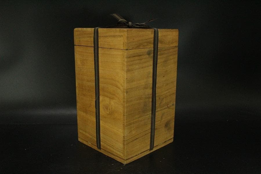 朝鮮美術 青磁 雲鶴紋 梅瓶 高22.5cm 東南陶窯 古堂趙斗彦(メ1155