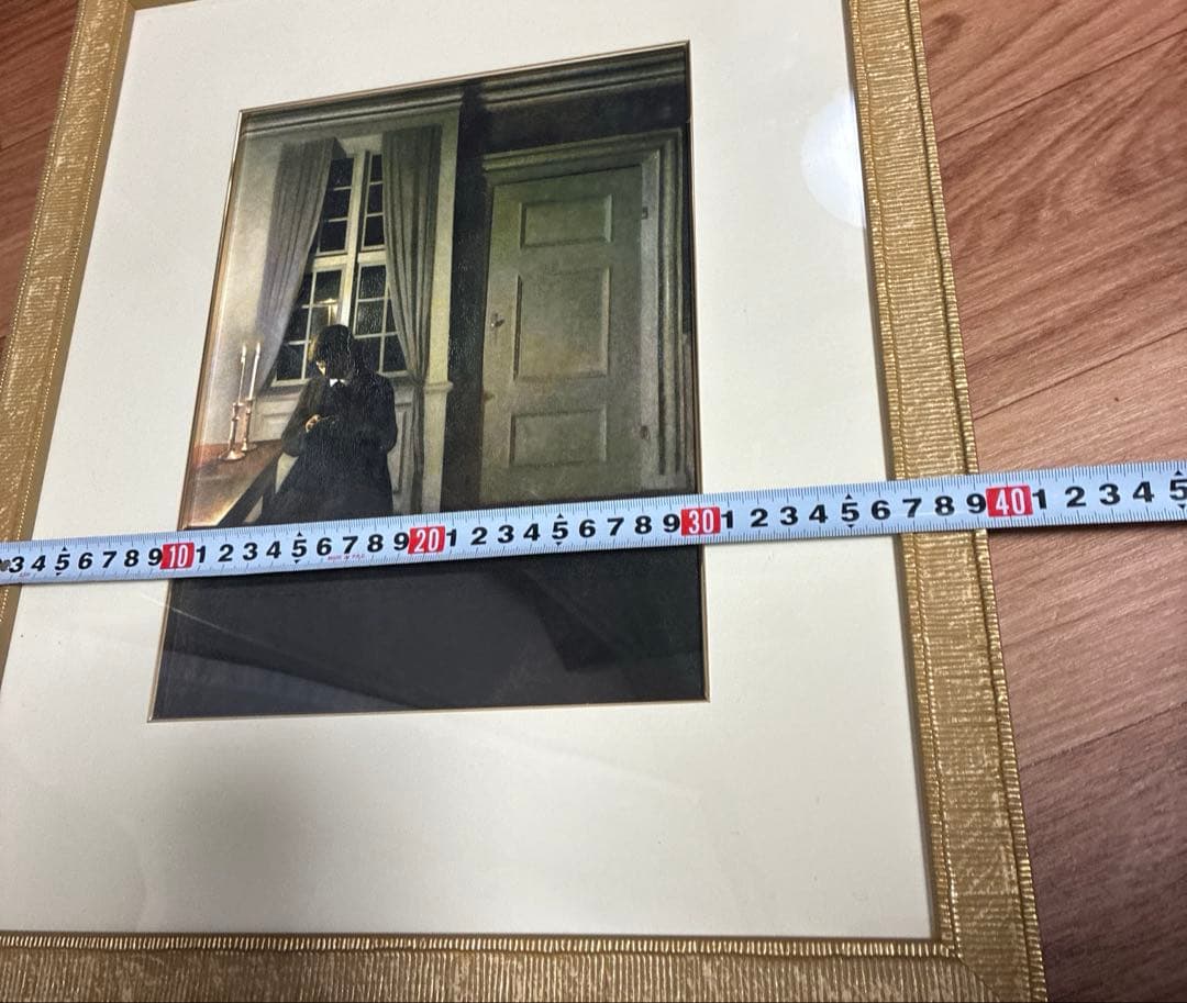 ヴィルヘルム ・ハンマースホイ　収集家　複製画