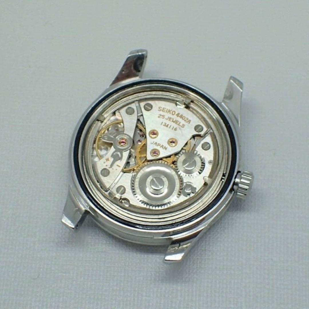 【稼働品OH済】キングセイコー25石メダリオン4402-8000前期型手巻腕時計