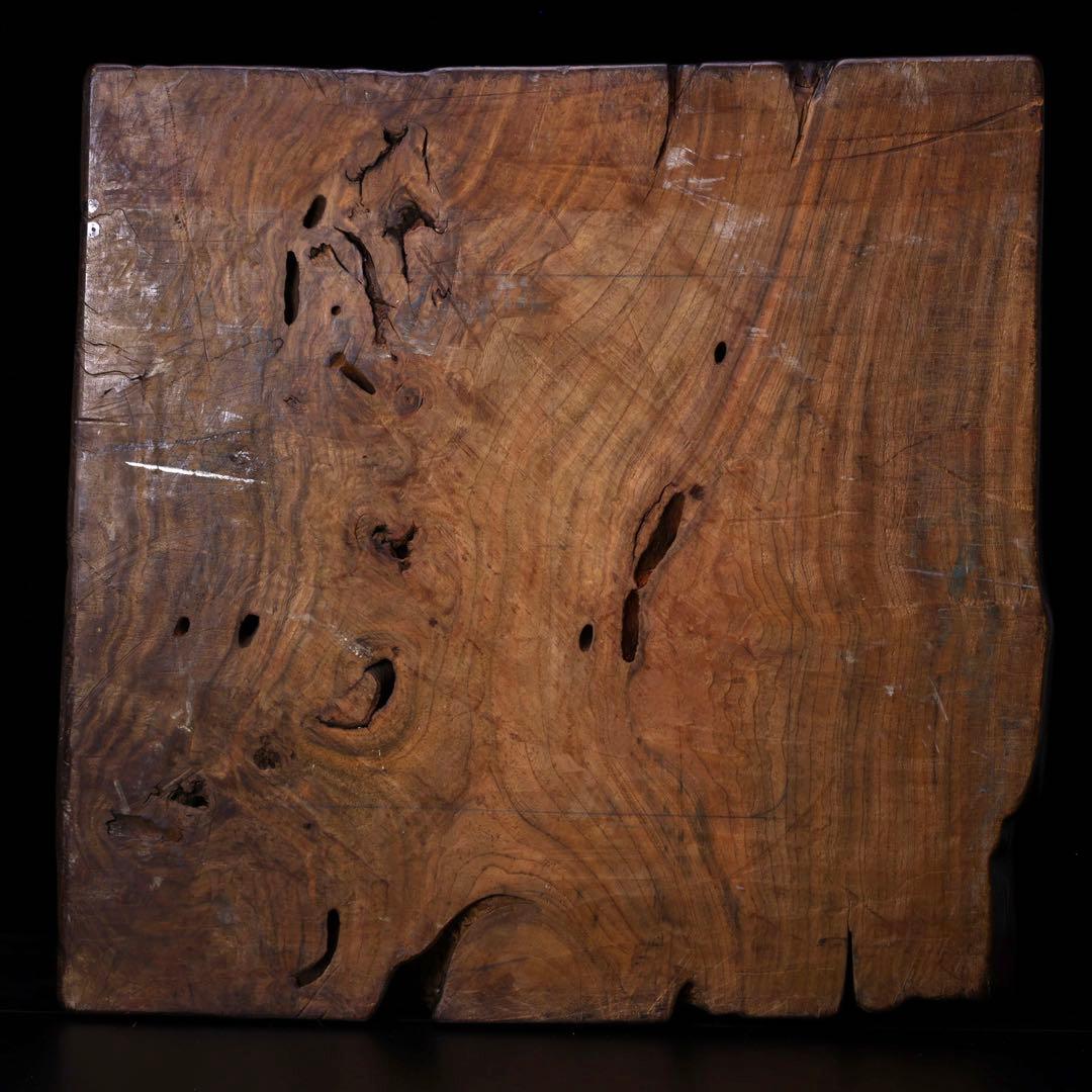 時代物 天然木 刳貫 火鉢 瓶掛 特大 幅62㎝ 銘木 木製火鉢 囲炉裏