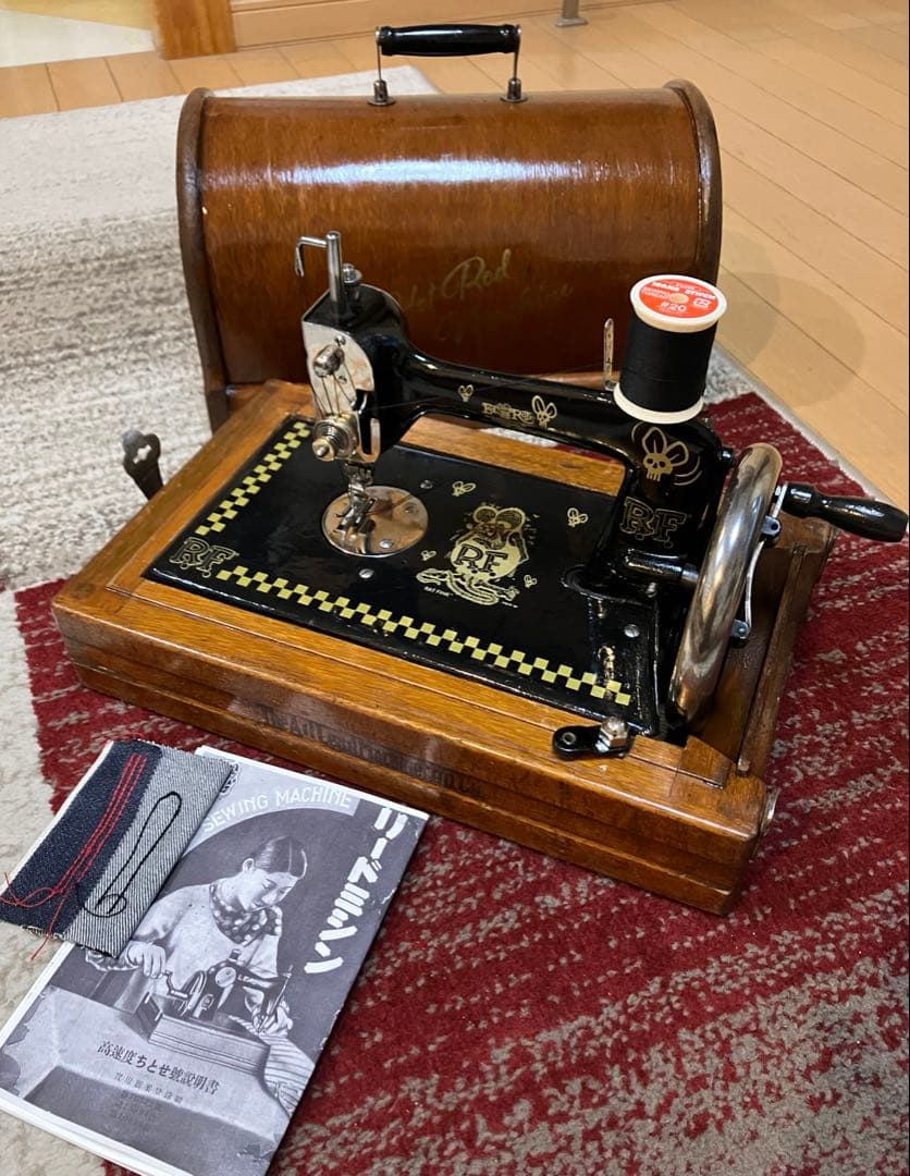 ALL LEADチェーンステッチ・ミシン☆整備・調整済☆実働・単環縫☆昭和