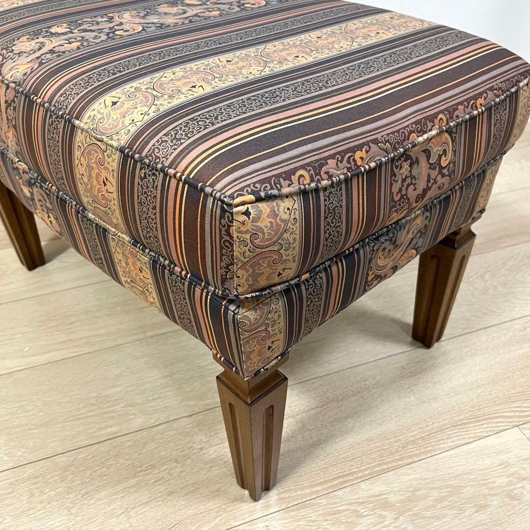 た65【美品】カリモク スツール オットマン ドマーニ UPA216A020