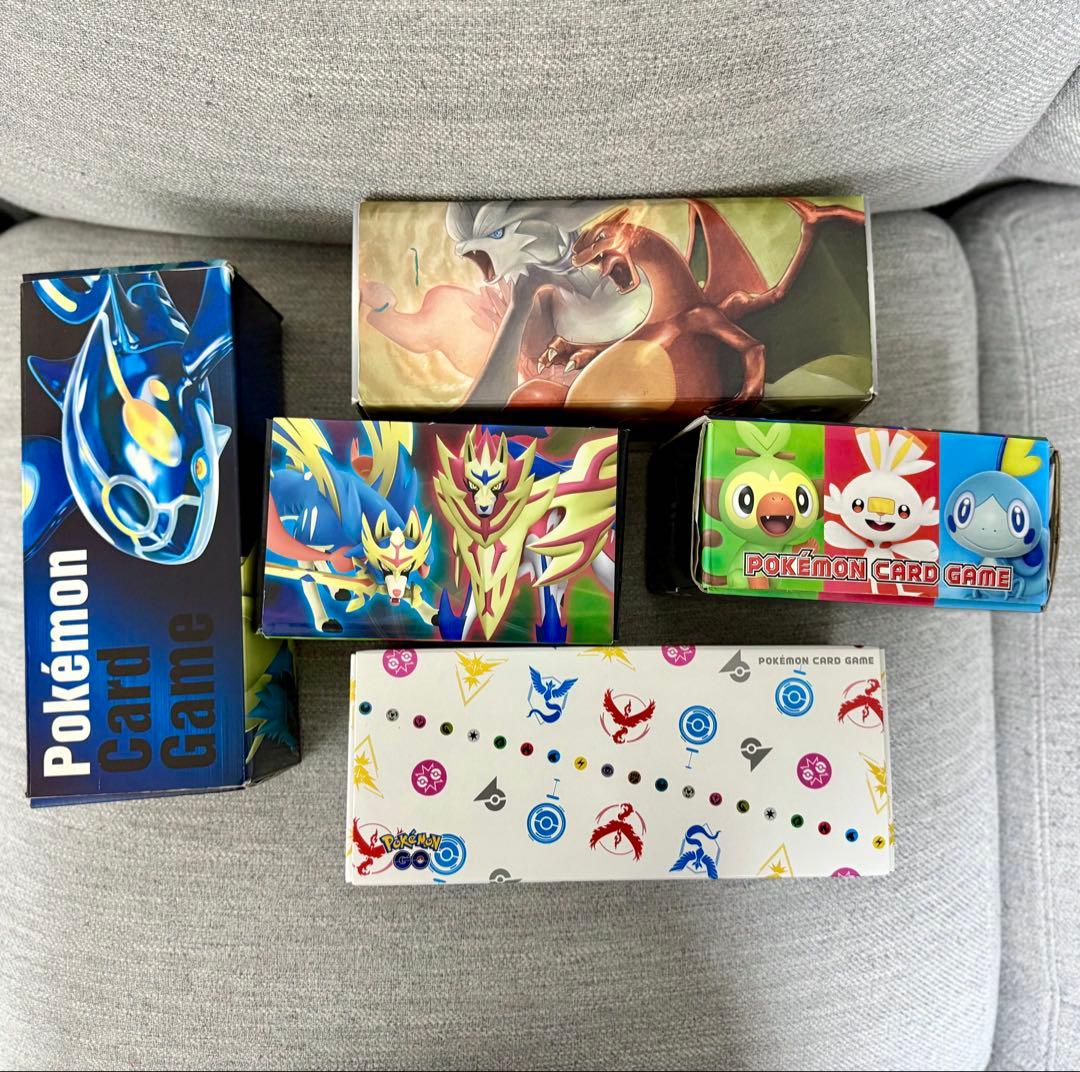 ポケモンカード　サプライ　引退品　スリーブ　　ファイル　ストレージボックス