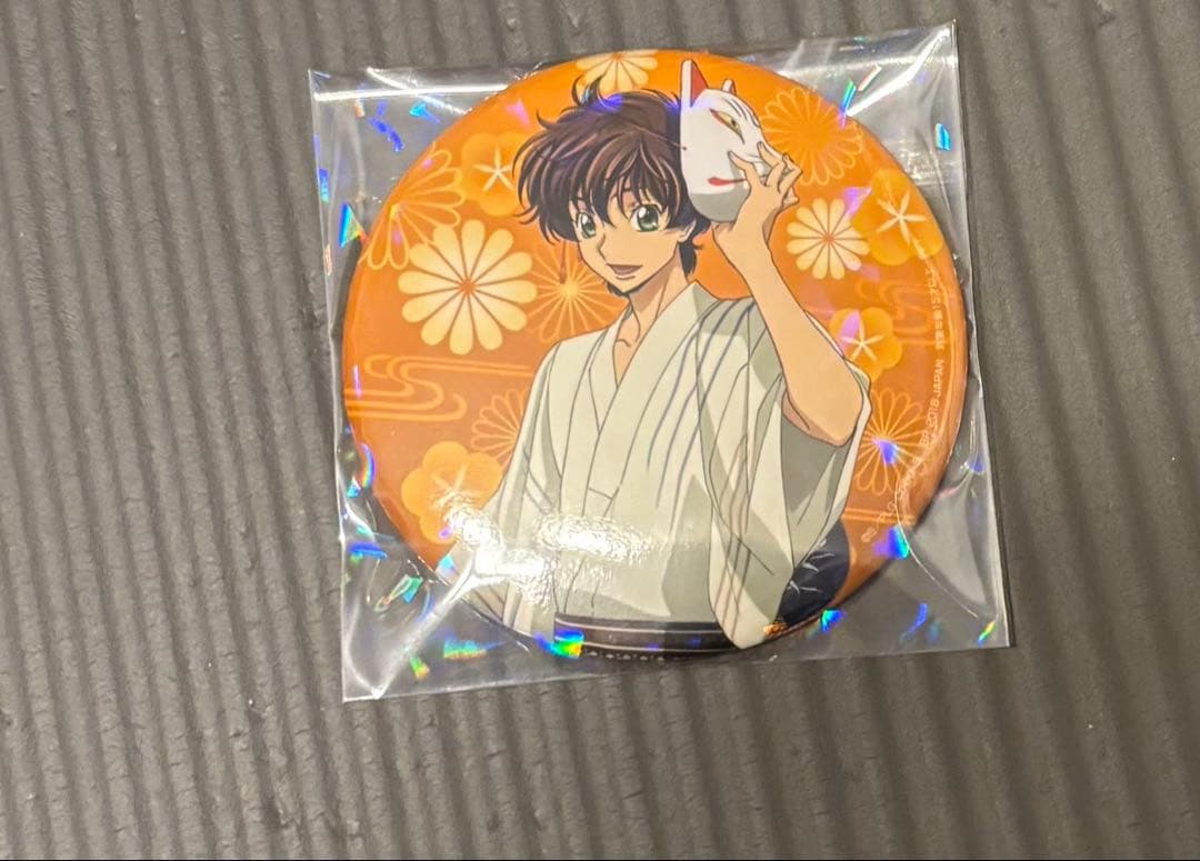 コードギアス　SEGA 缶バッジ　枢木　スザク コードギアス 反逆のルルーシュ展 缶バッチコレクション 枢木スザク